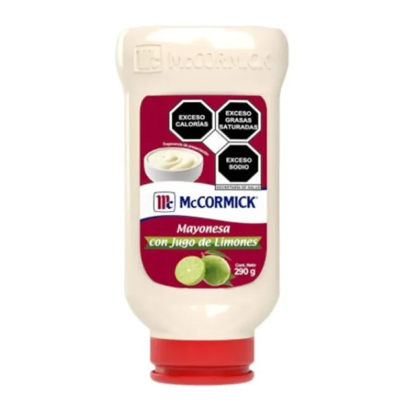 Mayonesa McCormick con limon 290 g