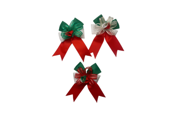 Girl's hair clip (Mexican flag colors)